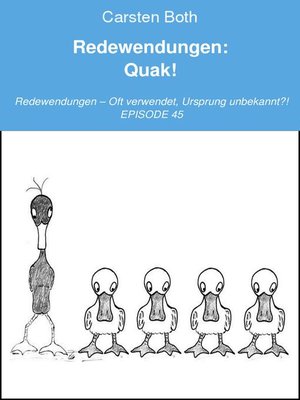 cover image of Redewendungen